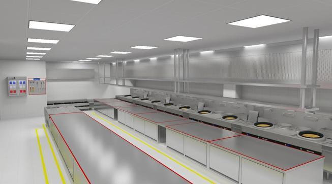 千盛源大酒店4D廚房設(shè)計(jì)
