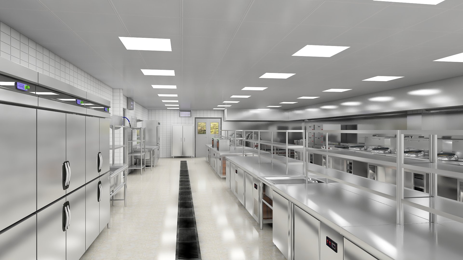 商用廚房設計-商用廚房設計要求及條件！