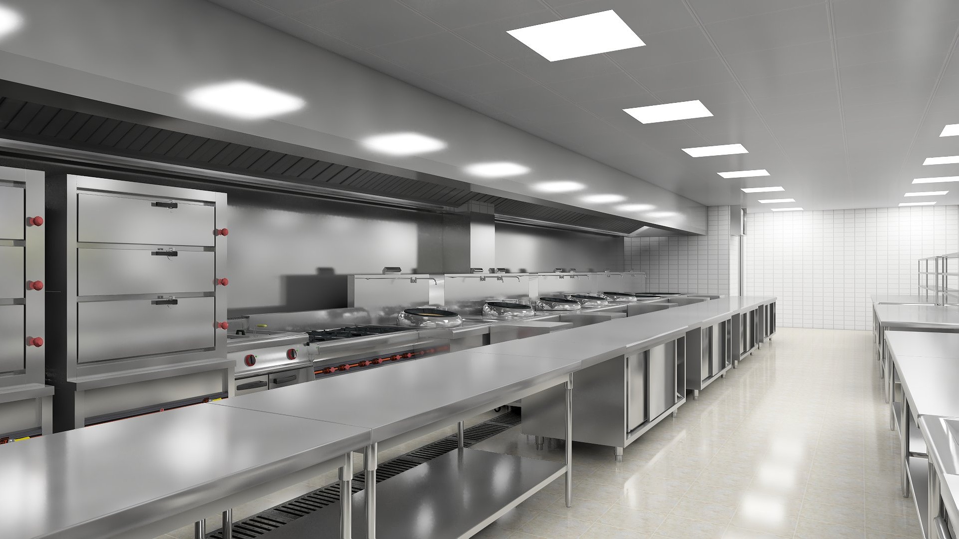 商用廚房設(shè)計-熱廚間