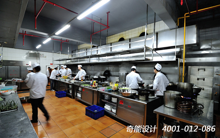 中餐廳廚房設計