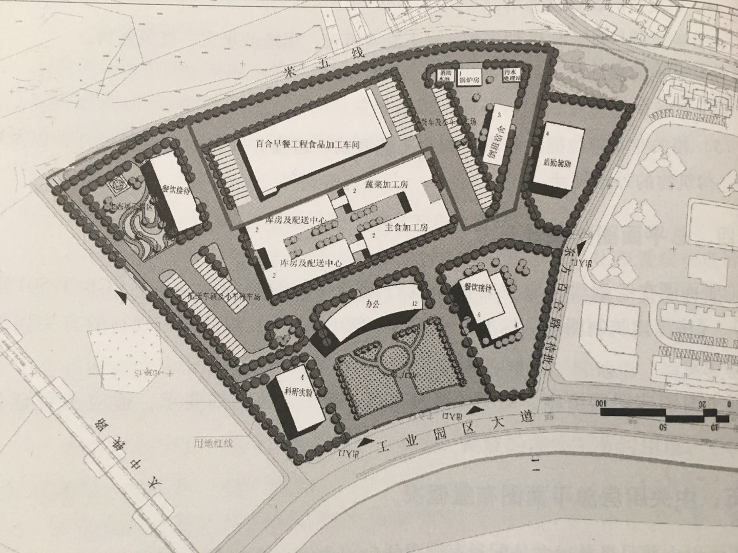 中央廚房平面設(shè)計(jì)規(guī)劃方案圖