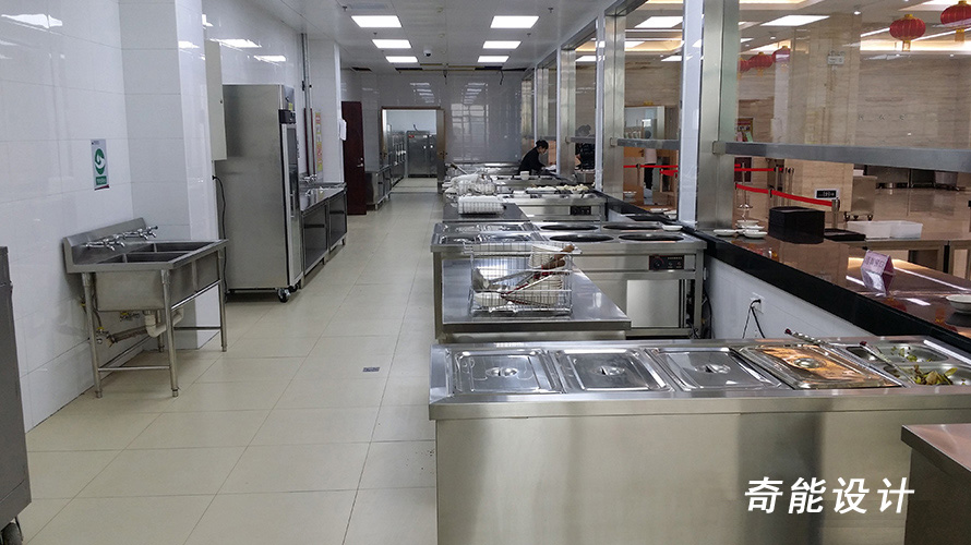 食堂廚房設計平面圖