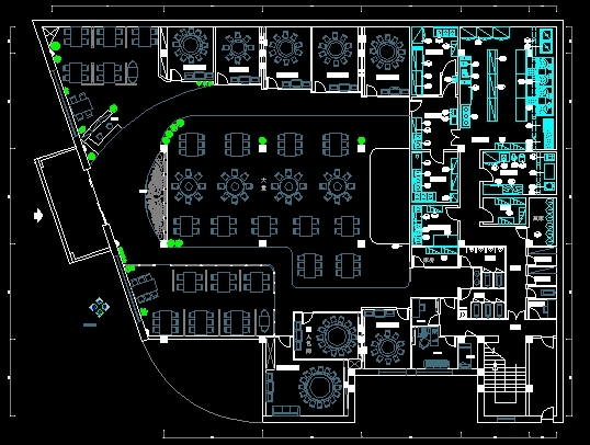 飯店廚房布局設計