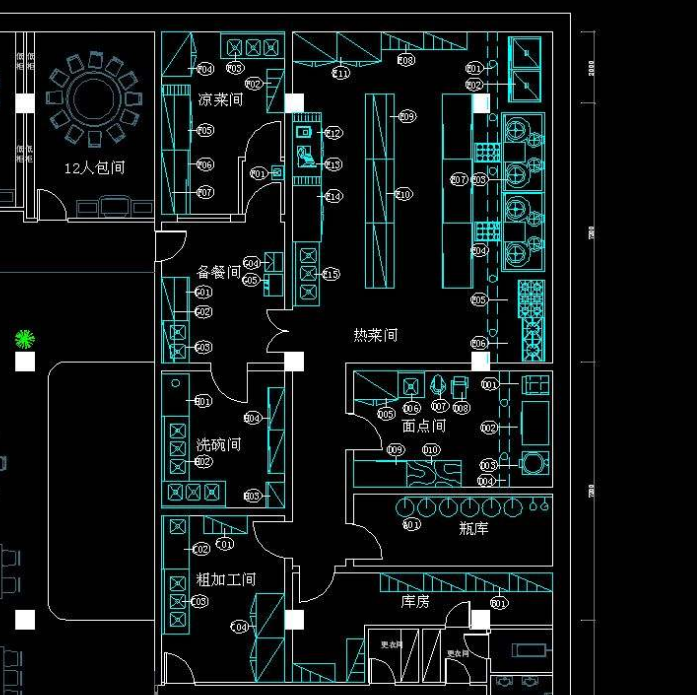 中餐廳廚房設(shè)計(jì)注意要點(diǎn)